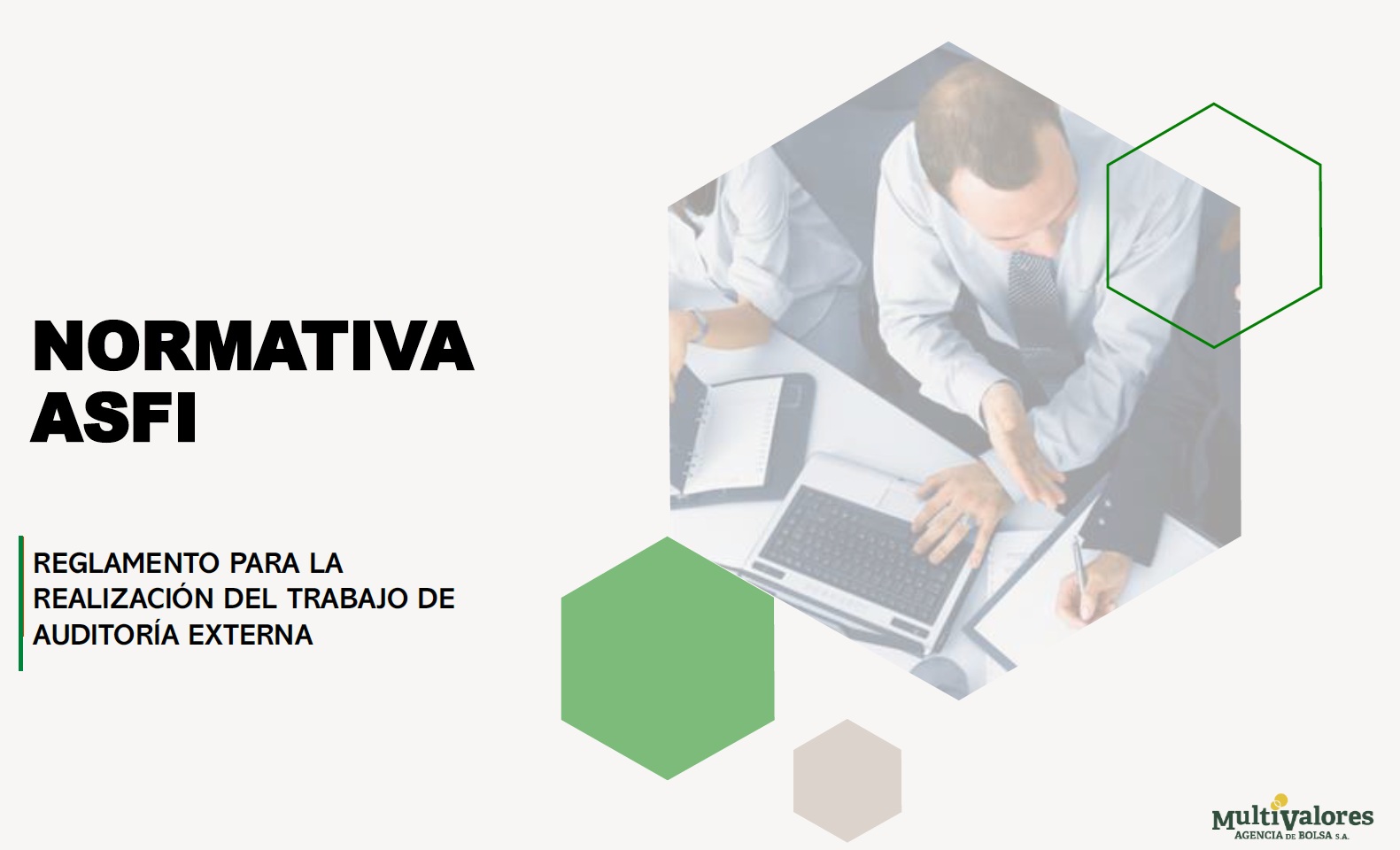Reglamento para Trabajo de Auditoria Externa